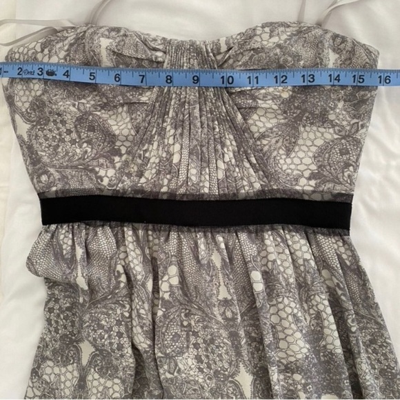 BCBGMAXAZRIA / Revolve, Strapless Maxi Dress Ebony Size O Sweetheart neckline, - Picture 3 of 6